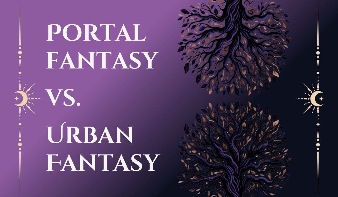 Welches Fantasy Genre passt zu dir? Ein Portal, dass in eine andere Welt führt oder magische Wesen in unserer Gesellschaft? Portal vs Urban Fantasy